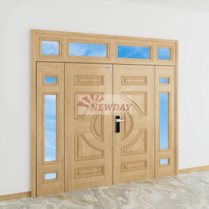 Cửa thép vân gỗ là gì?