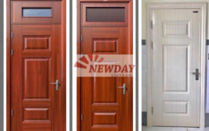 Các loại cửa thép vân gỗ