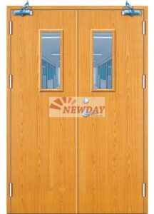 Ưu điểm dễ nhận thấy của cửa thép chống cháy có ô kính