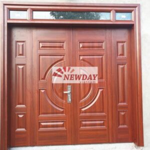 Cửa thép chống cháy vân gỗ đẹp tự nhiên