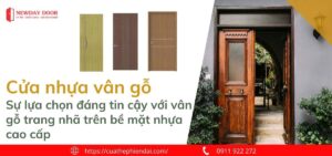 Cửa nhựa vân gỗ