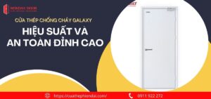 Cửa thép chống cháy galaxy