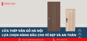 Cửa thép vân gỗ Hà Nội